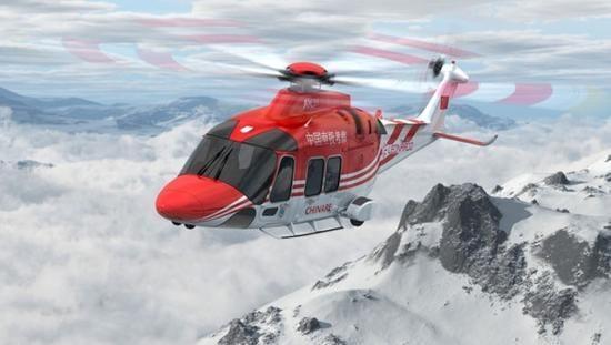 我国极地考察新添一架aw169船载直升机